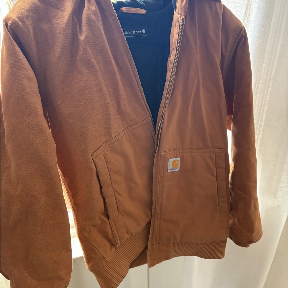 Carhartt Tan Zip-Up Jacket
